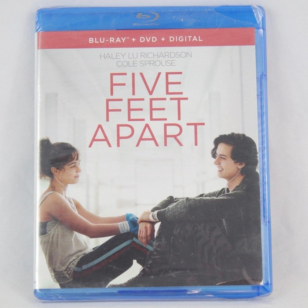 Five Feet Apart Blu-Ray DVD Movie - NEW